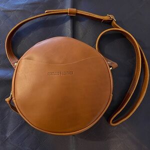 Portland Leather Goods Circle Crossbody